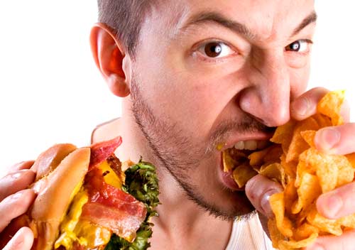 غذا خوردن احساسی | پرخوری عصبی